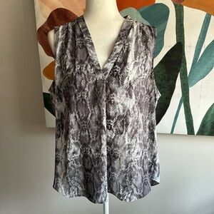 Vince Camuto Snake Print Blouse